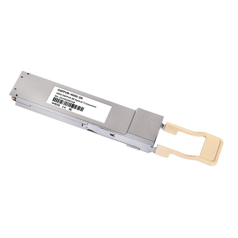 Bandbreite 400G Ethernet-Netzwerk OSFP SR4 Multimode-Fibertransceiver-Modul mit Hot-Plug-Digitaldiagnostikfunktionen