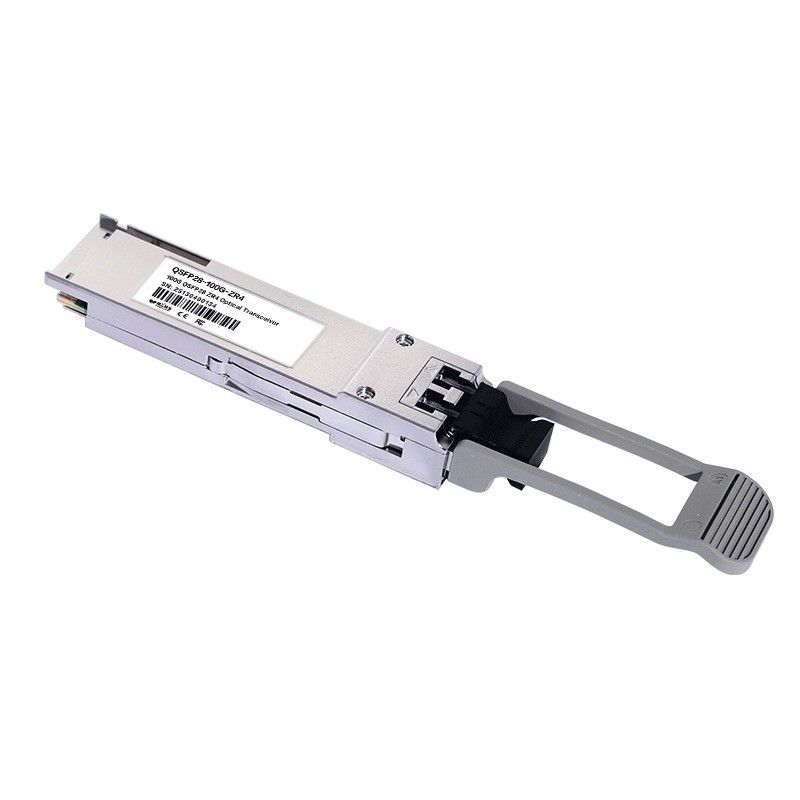 100G QSFP28 ZR4 LC Duplex-Optiktransceiver 80km SFP28 LR4 103Gbps EML LAN-WDM-Transceiver mit digitaler Diagnostik