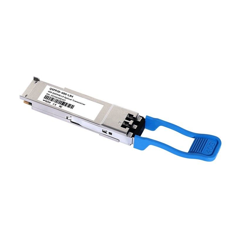 Übertragungsdistanz 10 km 40 Gb/s QSFP LR4 Optical Transceiver 1277,5 nm 10 km Duplex LC für schnelle Glasfaserausrüstung