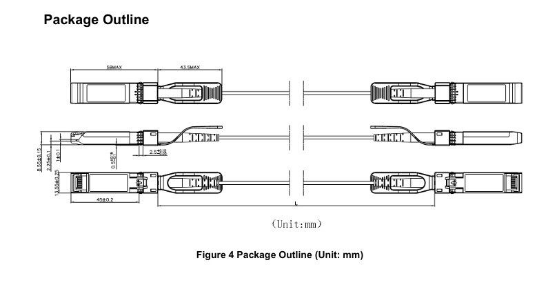 OM3/OM4 Multimode Faser 25G SFP28 AOC Aktivoptikkabel mit 850 nm Frequenzbereich und einfacher Plug-and-play Installation