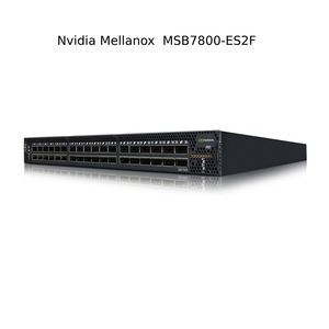 Mellanox MSB7800-ES2F 100GB/s Infiniband 1HE Switch 36 QSFP28 Ports Kapazität Netzwerk Switch 40 Non-Blocking Ports Nvidia
