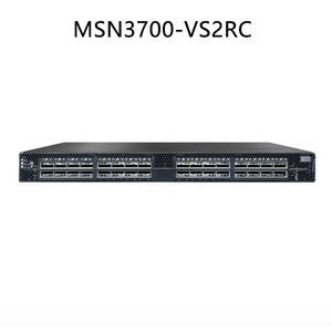VLAN-Unterstützung Nvidia MSN3700-Vs2RC Spectrum-2 basierter 200 GBE 1HE Open 32x200 GBE Ethernet-Switch mit Cumulus Linux 32 QSFP56-Ports