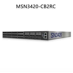 Anpassbarer Netzwerk-Switch mit 64 Ports, Mellanox Spectrum-2-basiert, Sn3420, 25 GBE/100 GBE mit VLAN-Unterstützung