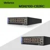 1HE Nvidia Spectrum 100 GBE Switch mit Cumulus Linux 16 Qsfp28 Ports 2 AC Netzteile X86 2-Kern Kurze Tiefe C2p Luftstrom Max. Geschwindigkeit 1G