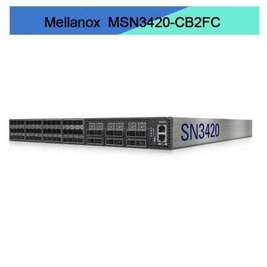 Netzwerklösung MSN3420-CB2FC Ethernet-Switch mit 48 SFP28- und 12 QSFP28-Ports für schnelle Datenübertragung