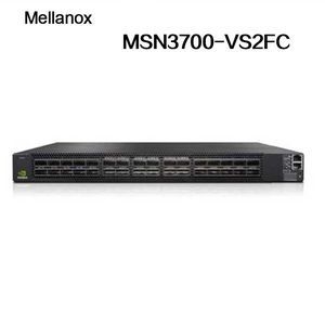 Eth Technologie Advanced Mellanox Ethernet Switch MSN3700-Vs2FC mit Cumulus Linux 32 Qsfp56 Ports 2 Stromversorgungen Wechselstrom