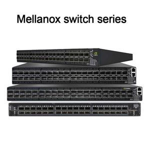 Stapelbarer 2HE Open Ethernet Switch mit 64 Qsfp28 Ports und Dual-Netzteilen Technologie Infiniband Funktion Stapelbar