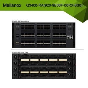 Nahtlose Vernetzung mit Q3400-RA 920-B36F-00RX-8S0 Quantum-3 basierendem XDR Infiniband Switch und LACP-Funktion