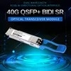 Qsfp 40g Sr Bd 40g/100GB Dual Rate Bidi Bdsr 850nm 100m LC Duplex Connector Multimode Qsfp 40g Sr Glasfaser-Transceiver