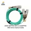 Preis verhandelbar Lagerbestand Hochgeschwindigkeits-200g-Qsfp56-Aoc-3m-Transceiver-Modul für zuverlässige Netzwerkverbindungen