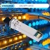 Hochleistungsfähiges 10G SFP+ Transceiver-Modul für Netzwerk 10 km Singlemode-Glasfaser, Hot-Pluggable, Geringer Stromverbrauch, RoHS-konform