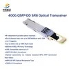 Zuverlässiger 400g QSFP-DD SR8 Transceiver für Rechenzentren, große Mengen an Lagerware