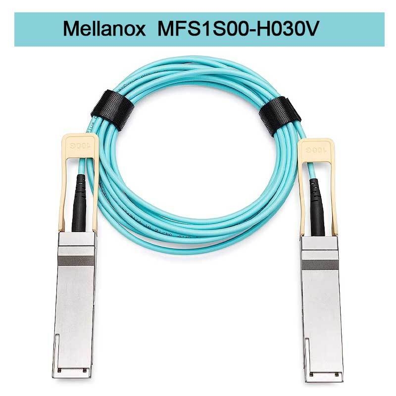 MFS1S00-H030V ((980-9I440-00H030) Aoc-Netzwerkkabel IB HDR bis zu 200Gb/S QSFP56 30m 200GBase-AOC QSFP56 bis QSFP56