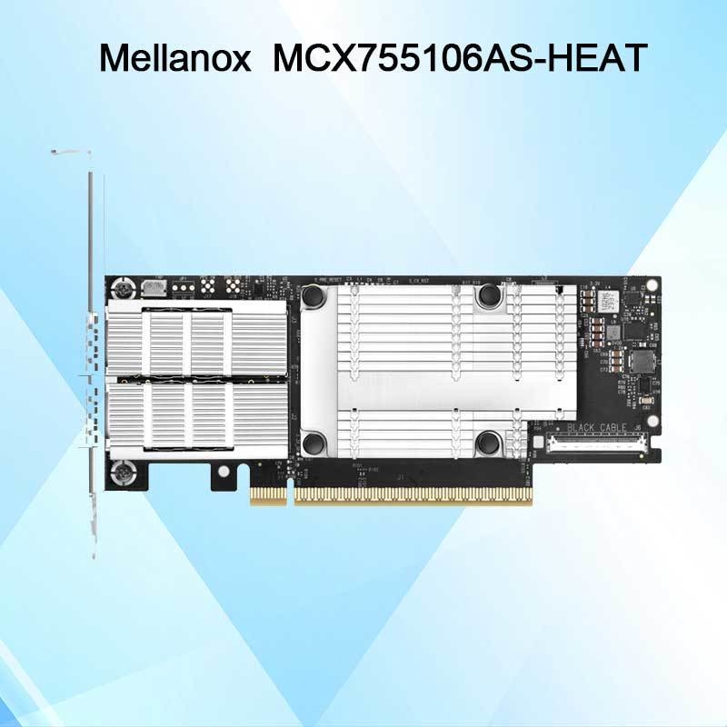 MCX755106as-Heat (900-9X7AH-0078-DTZ) Nvidia Connectx-7 200g Ethernet-Adapter mit zwei Ports
