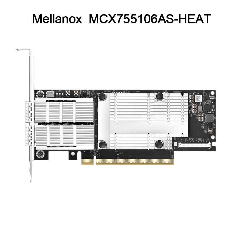 MCX755106as-Heat (900-9X7AH-0078-DTZ) Nvidia Connectx-7 200g Ethernet-Adapter mit zwei Ports