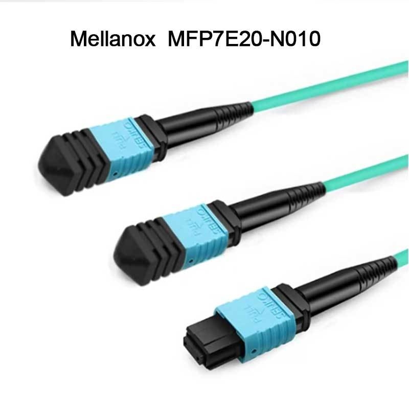 Nvidia Mfp7e20-Nxxx Optical Multimode Splitter Faserkabel Mfp7e20-N010 Mmf, MPO12 APC bis 2xmpo12 APC