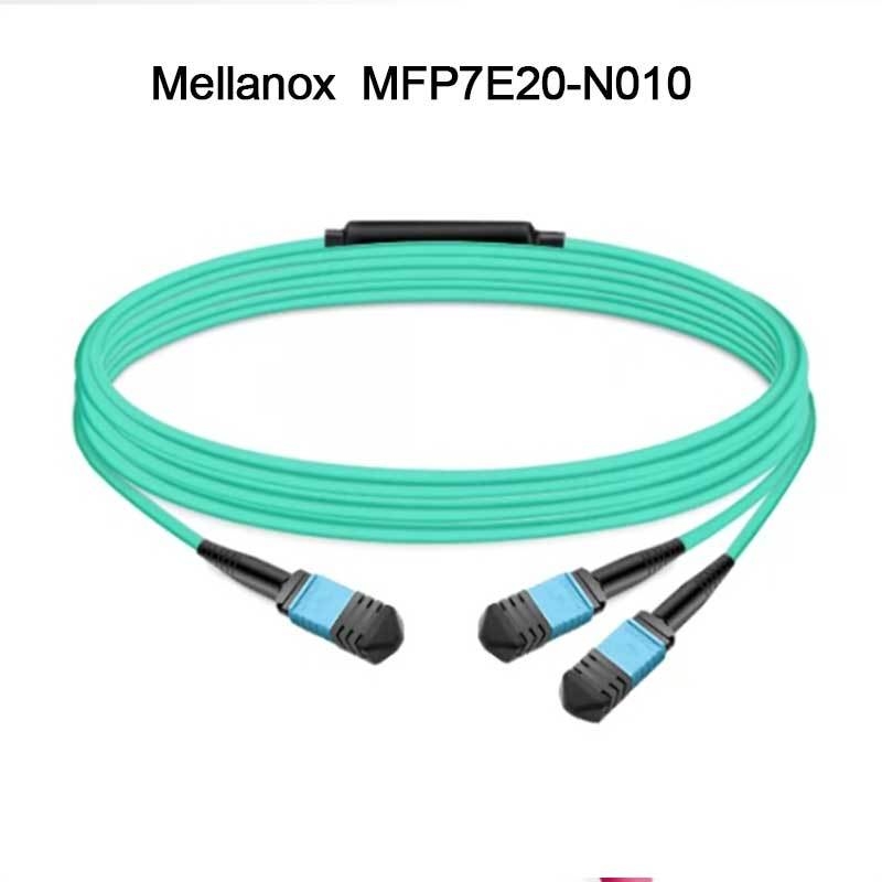 Nvidia Mfp7e20-Nxxx Optical Multimode Splitter Faserkabel Mfp7e20-N010 Mmf, MPO12 APC bis 2xmpo12 APC