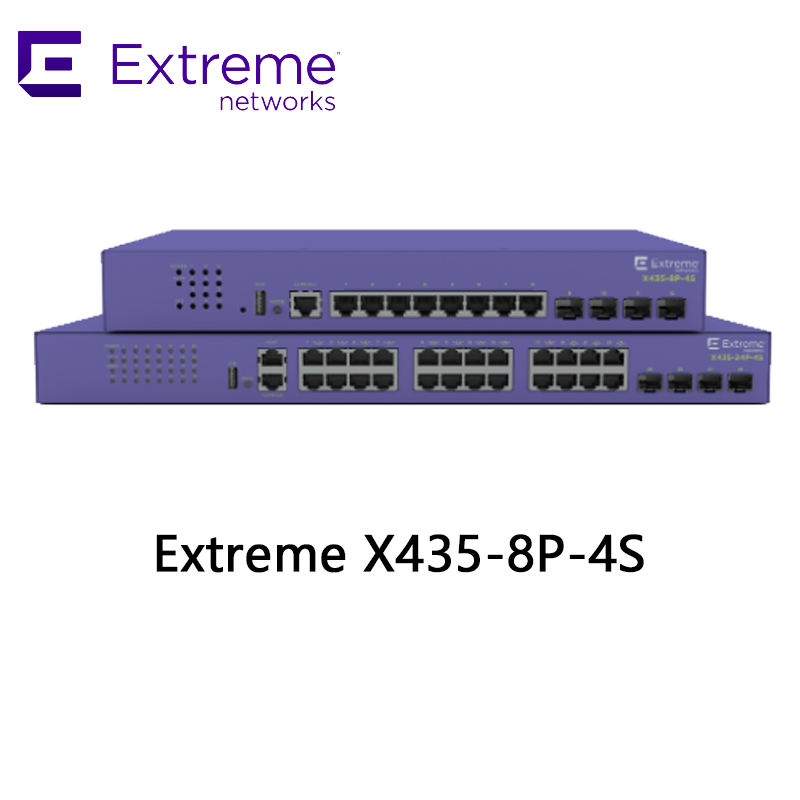 Mellanox Netzwerk-Switch High-Performance Extreme X435-8p-4s Netzwerk-Switch für schnelle Konnektivität