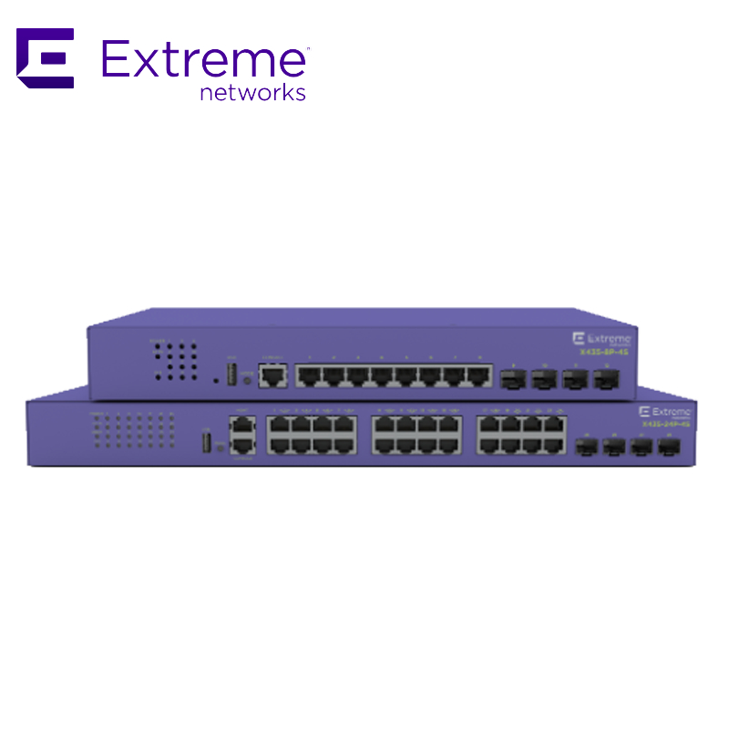 24P Extreme Networks X435 AVB Switch X435 4S 68 Gbit/s 50,6 Mpps neu und original