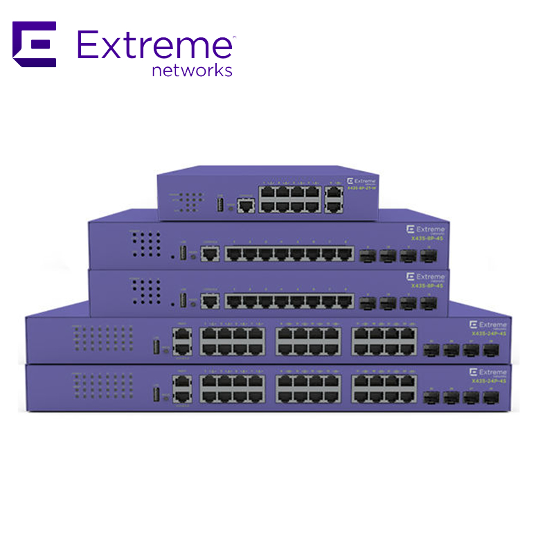 24P Extreme Networks X435 AVB Switch X435 4S 68 Gbit/s 50,6 Mpps neu und original