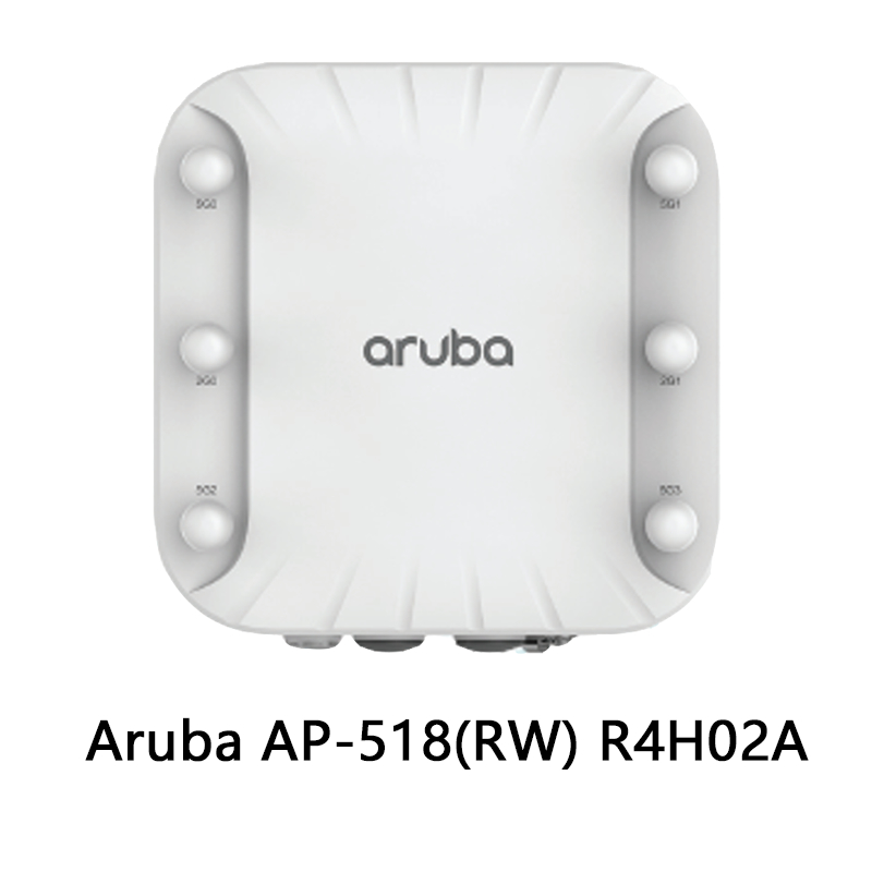 Hochleistungslösung für Wi-Fi-Zugriffspunkte in Innenräumen Aruba Ap-518 (R4H02A)