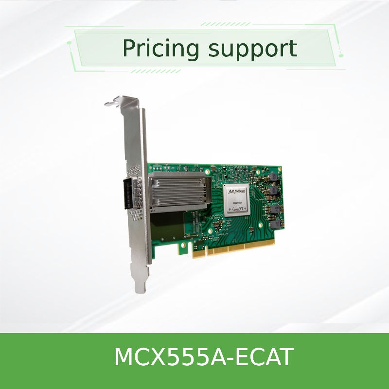 Hochgeschwindigkeits-Connectx-5 EDR-Adapterkarte für 100 GB/S Netzwerk MCX555A-Ecat
