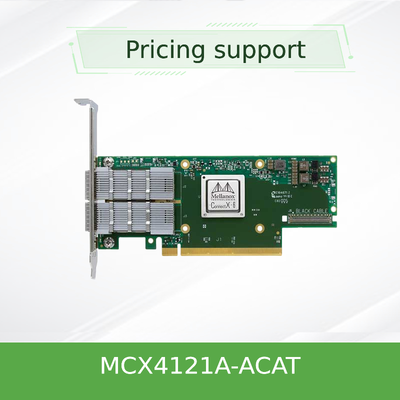 Mellanox ConnectX-4 Lx Doppel-Port SFP28 PCIe3.0 X8 en 25GbE Netzwerkschnittstelle-Karte MCX4121A-ACAT