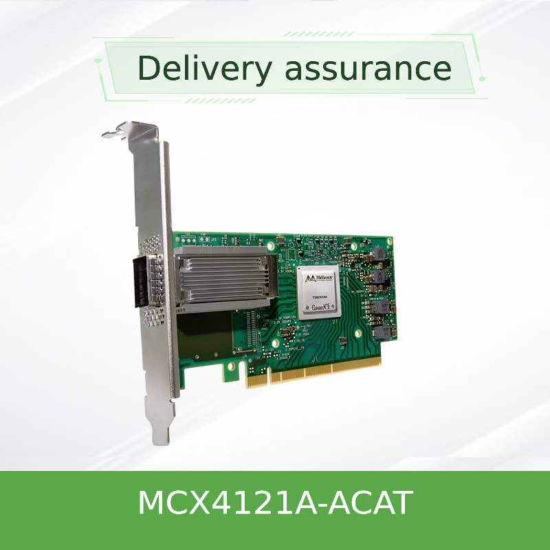 ConnectX-4 Lx Netzwerkkarte-Doppel-Port SFP28 PCIe3.0 X8 MCX4121A-ACAT en 25GbE Mellanox