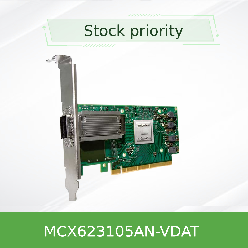 ConnectX-6 DX en-Schnittstelle Mellanox-Netzwerkkarte MCX623105AN-VDAT 100GbE Doppel-Port QSFP56