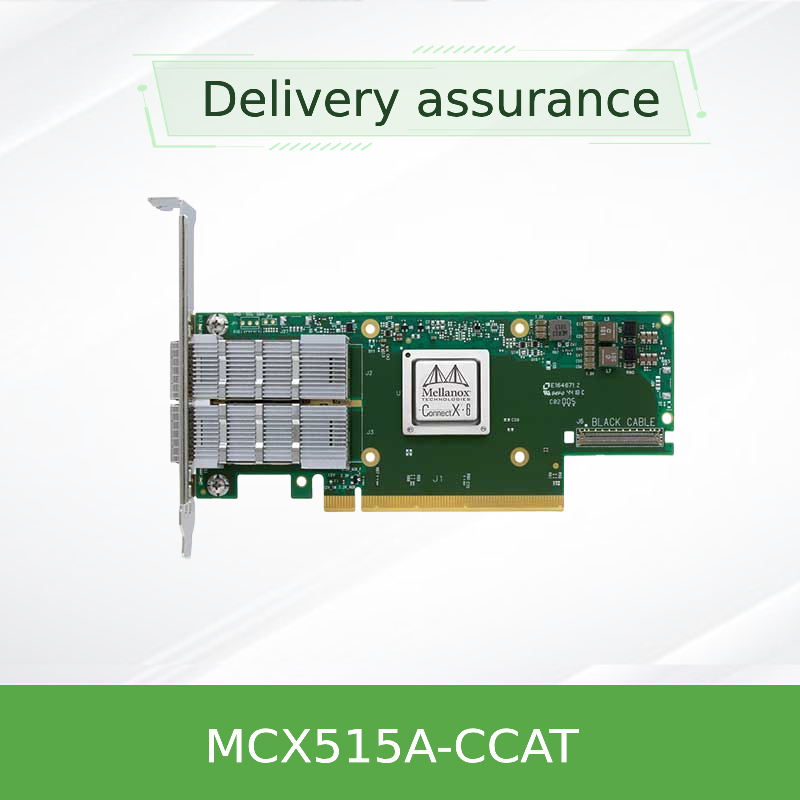 Netzwerkkarte-Adapter MCX515A-CCAT 100GbE InfiniBand Mellanox en 10 25 40 50 Oe-Geschwindigkeiten