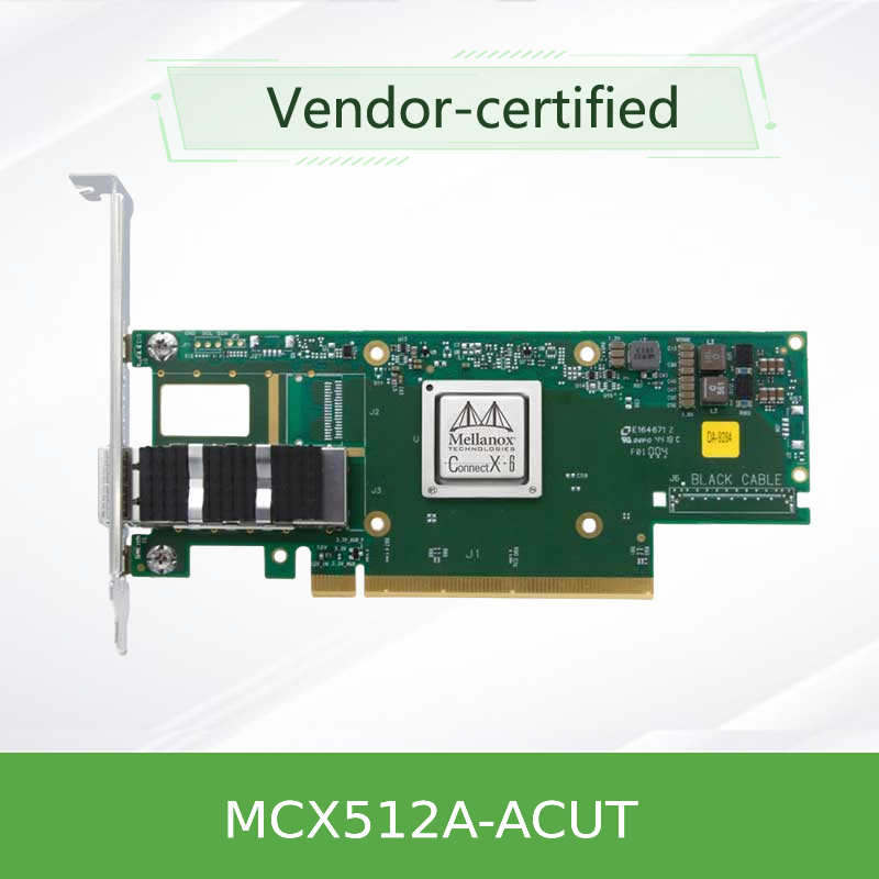 Ethernet-Karte MCX512A-ACUT SFP28 10GbE/25GbE Mellanox Netzwerkkarte-X8 PCIE