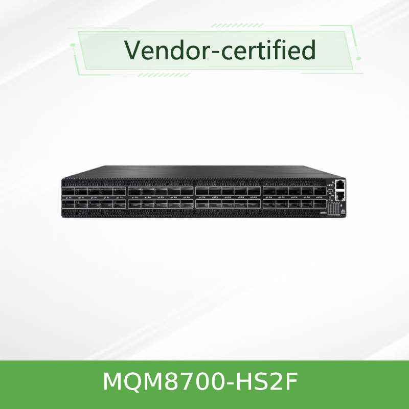 MQM8700-HS2F(920-9B110-00FH-0MD)  Quantum Mellanox Netzwerk Hdr Switch 40 Ports 200 Gbit/S 40 Infiniband Ports