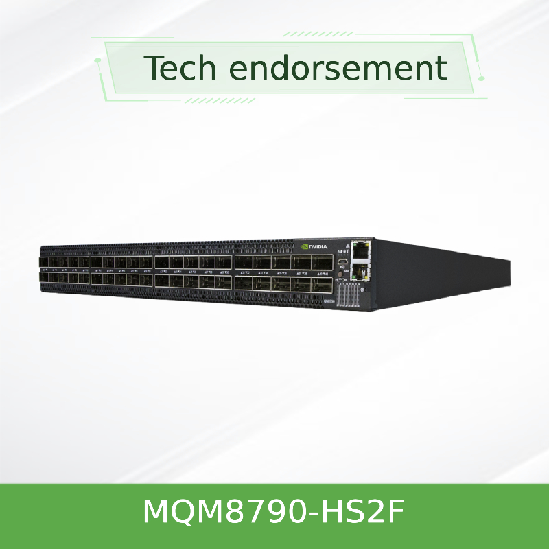 MQM8790-HS2F Mellanox Hafen des Netz-Schalter-40, der nicht gehandhabtes HDR 200Gb/S blockiert