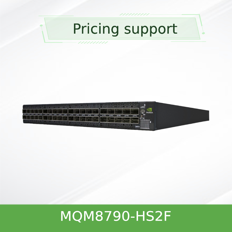 40 QSFP28-Ports Nicht blockierende HDR Mellanox-Netzwerkschalter InfiniBand MQM8790-HS2F ((920-9B110-00FH-0D0)
