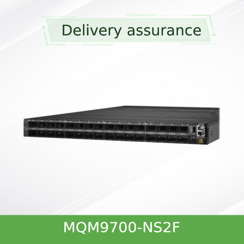 Quantum-2 QM9700 Mellanox Infiniband-Switch 64-Port nicht blockierende verwaltete NDR 400 Gb/S MQM9700-NS2F