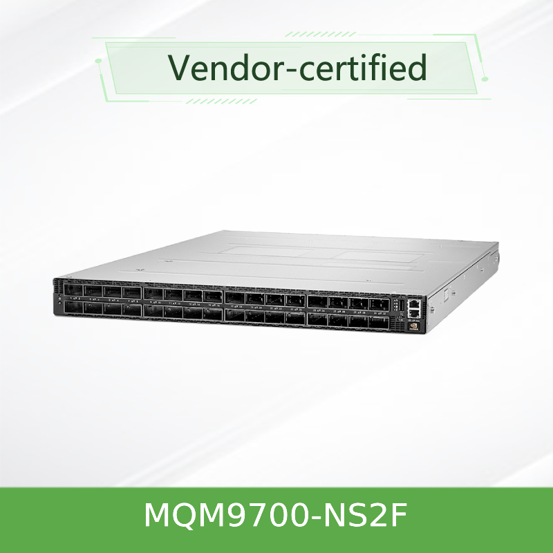 MQM9700-NS2F ((920-9B210-00FN-0M0) Mellanox Infiniband-Netzwerk Schalter Quantum 2 auf Basis von NDR