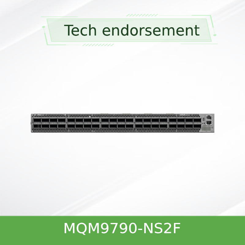 MQM9790-NS2F(920-9B210-00FN-0D0) Mellanox Netzwerk-Switch P2C Luftstrom 64 Port NDR 32 OSFP Port Unmanaged