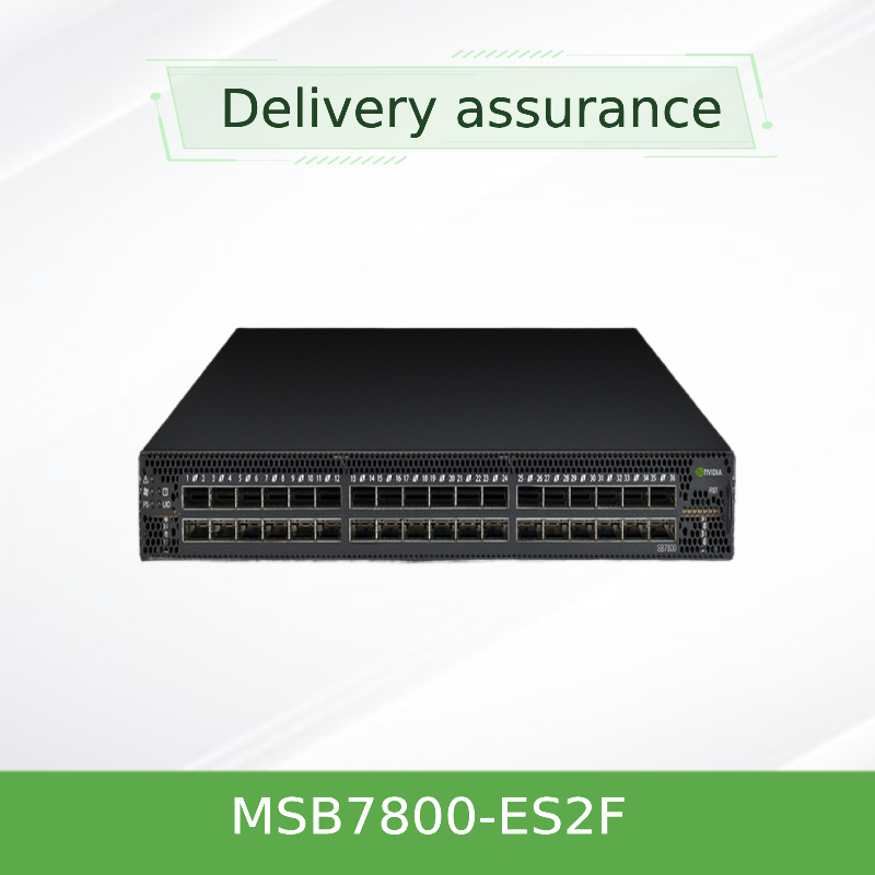 Mellanox MSB7800-ES2F InfiniBand EDR 100Gb/S Schaltanlage 36 QSFP28 Ports 1U