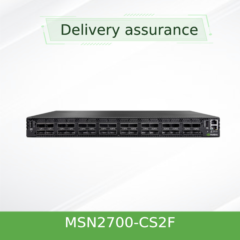 MSN2700-CS2F Mellanox Switch Spectrum auf Basis von 32 Ports 100GbE offene Ethernet-Plattform
