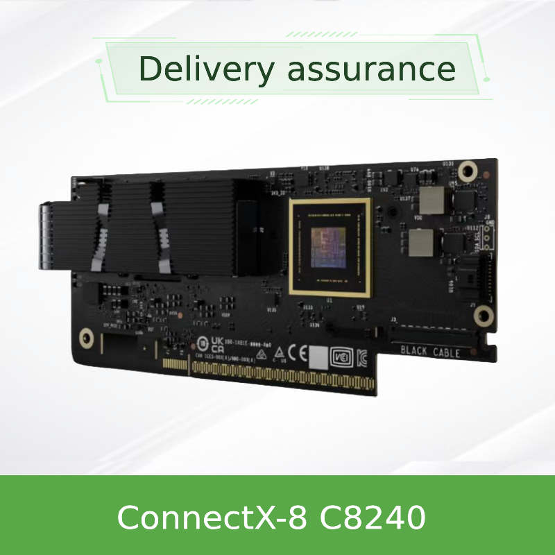 Nvidia Connectx-8 Supernic Dual-Port Qsfp112infiniband: Ndr Ib (Standard) Ethernet: 400 GBE C8240 900-9X81Q-00CN-ST0