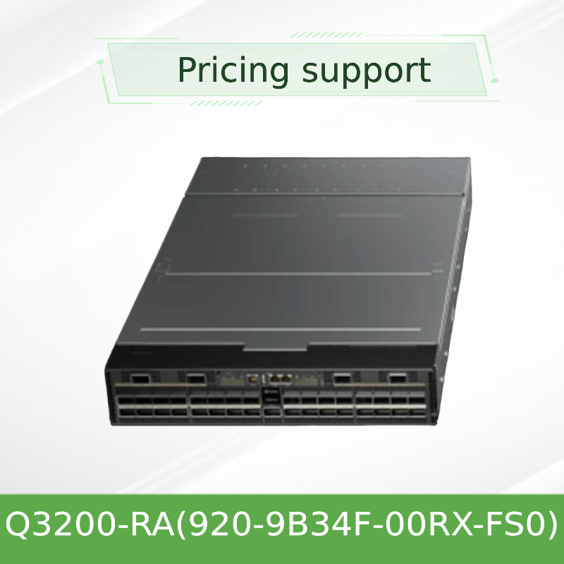 Nvidia Q3200-Ra Quantum-3 Basierte Zwei-Angrenzende Xdr Infiniband Switches mit VLAN-Unterstützung 2HE 36 Xdr Ports 18 OSFP Cages
