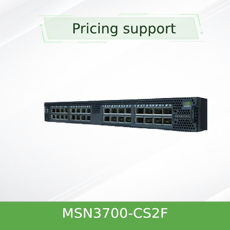 MSN3700-CS2F Mellanox tiefe X86 der Netz-Schalter-Versorgungs-(Wechselstrom) Standardluftstrom-Schienen-Ausrüstung CPU P2C