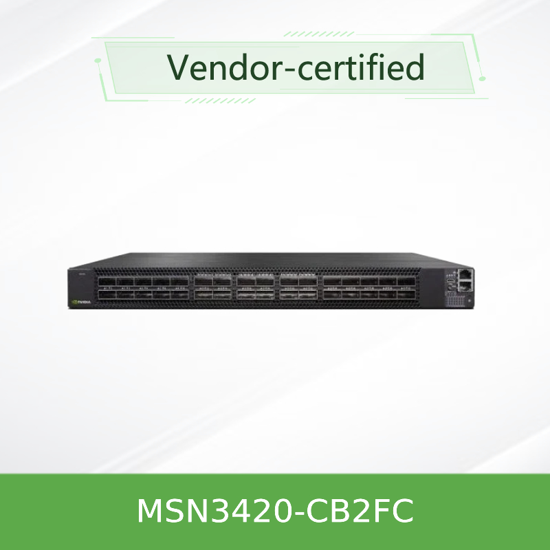 Ethernet-Schalter MSN3420-CB2F Mellanox-Netz-Schalter Soems 25GbE/100GbE Mellanox Quelle