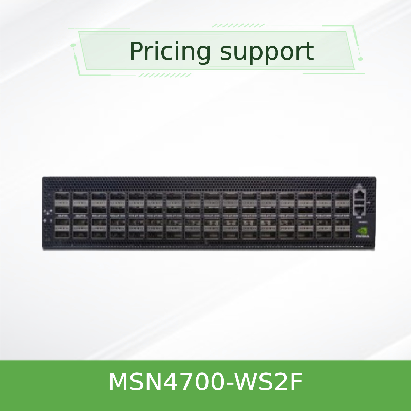 32 QSFP-DD Quelle Mellanox Ethernet schaltet 400GbE 1U MSN4700-WS2F