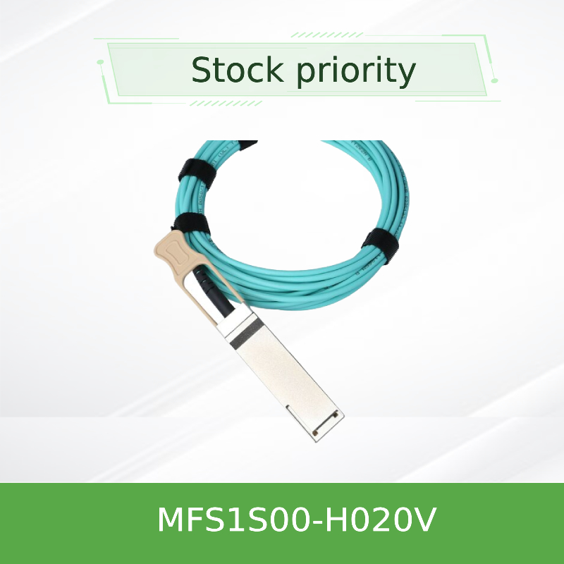 Kabel MFS1S00-H020V IB HDR Konsole Mellanox AOC bis zum Netzkabel 200Gb/S QSFP56 20m