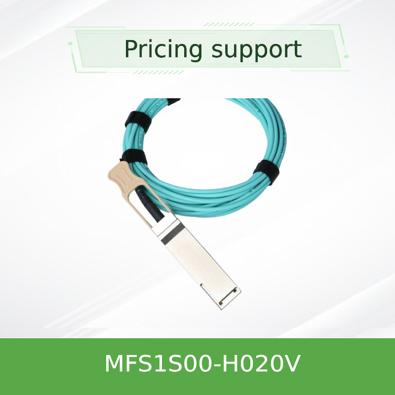 Kabel MFS1S00-H020V IB 200G 20M QSFP56 Mellanox AOC schließen Server an