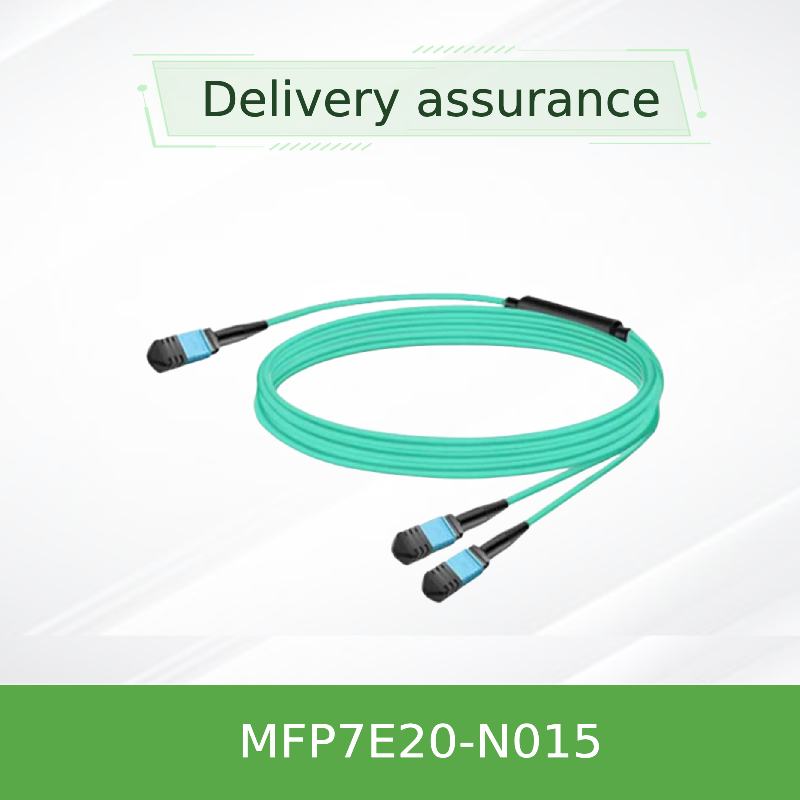 Mellanox-Kabel MFP7E20-N015 Multimode MPO-12/APC zu 2x MPO-12/APC Passiv-Glasfaserkabel, 15m