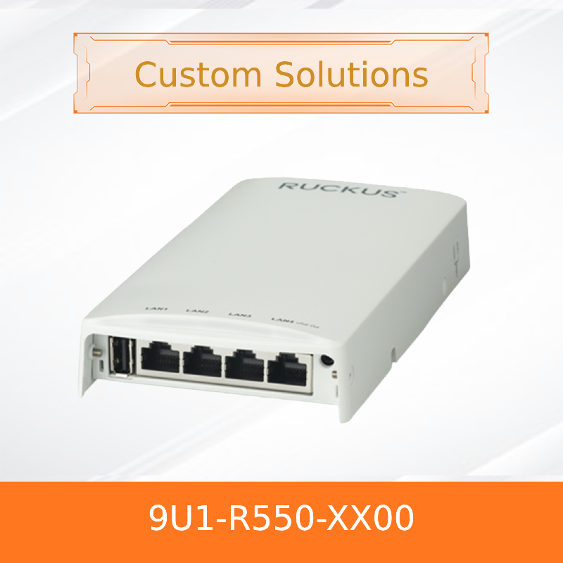 Heiß verkaufender, original neuer Ruckus Indoor Access Point 9u1-R550-Xx00 AP, unterstützt das neueste Wi-Fi 6 (802.11ax)