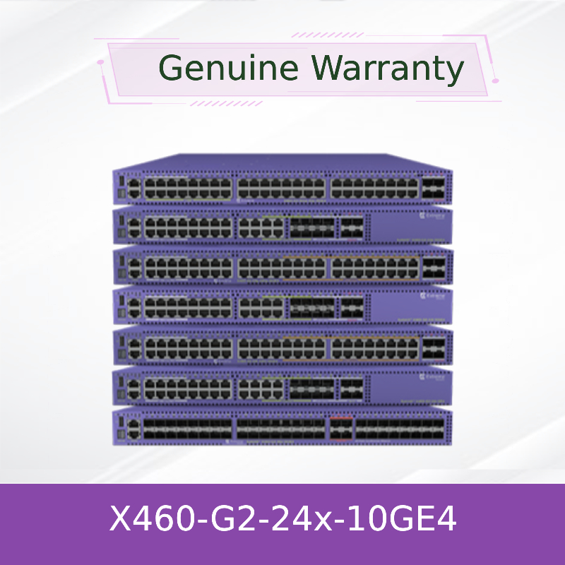 Hochleistungs-Stacking Extreme Network AVB Switch Summit X460-G2-24x-10GE4-Base neu und original