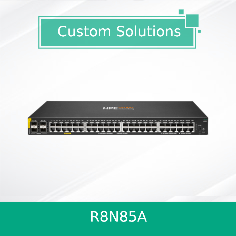 Hpe Aruba Networking Cx 6000 48g Klasse 4 Poe 4SFP 370W Schalter (R8N85A)